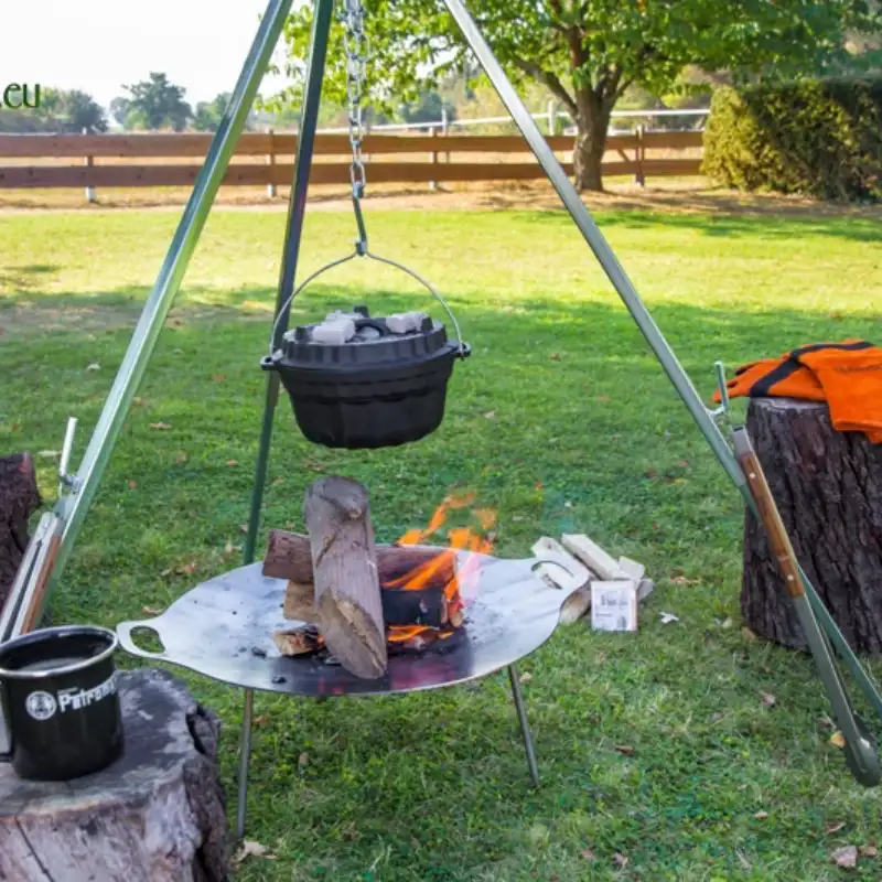 Přenosné ohniště, kovový plát fs38 Petromax